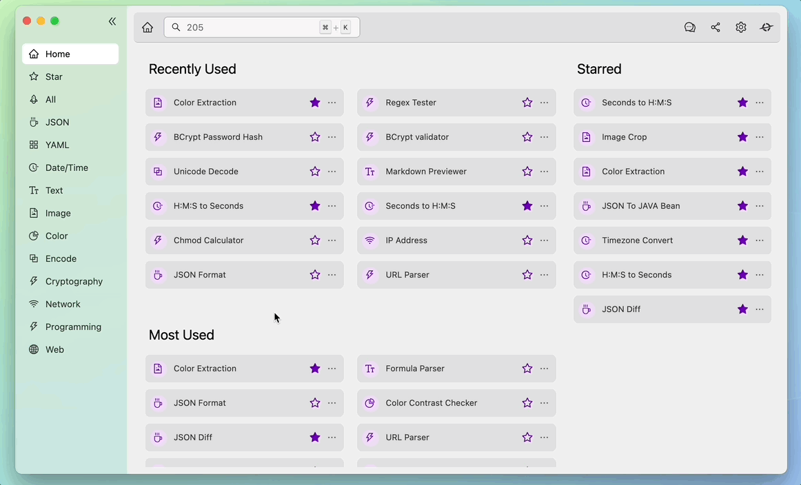 tailus stats and login components